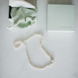 Carolee Fresh Water Pearl Single Row 18in Necklace